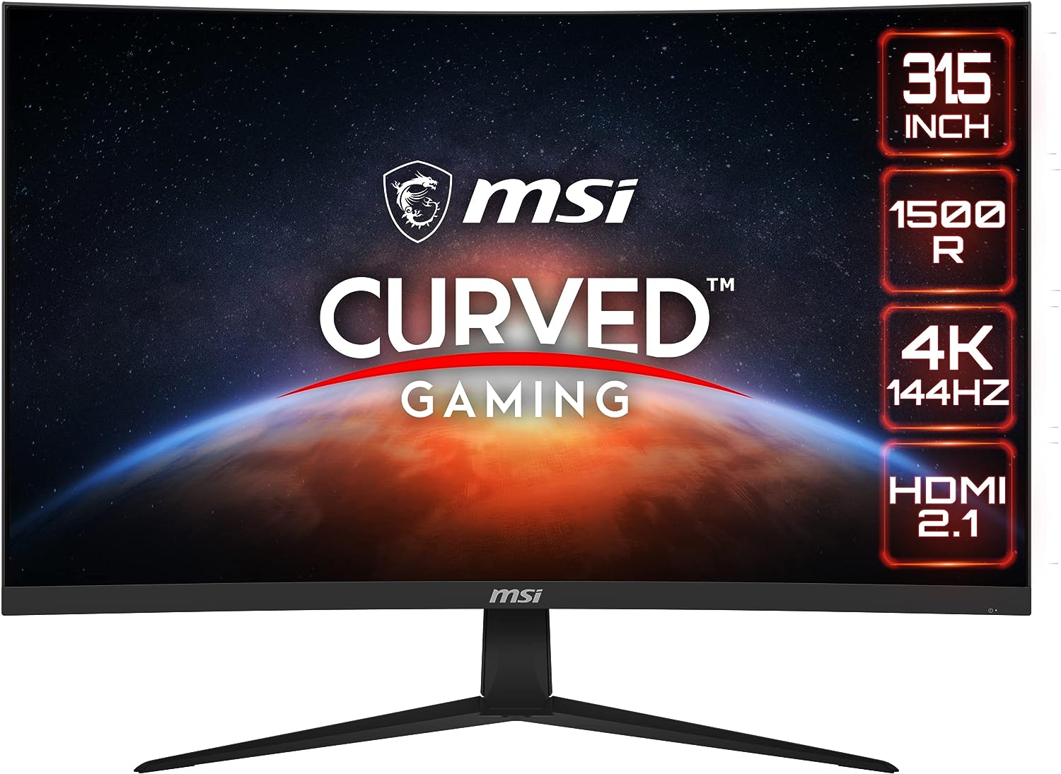 MSI LED Monitor G321CU 32 Inch 3840 x 2160 UHD VA 4K 144Hz MSI LED Monitor G321CU 32 Inch 3840 x 2160 UHD VA 4K 144Hz